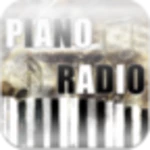 piano music radio android application logo